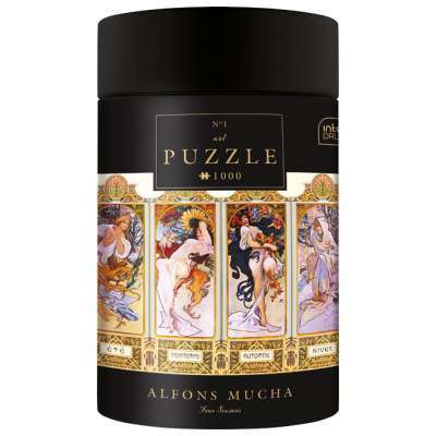Interdruk puzzle 1000 kom tuba ART.1 Alfons Mucha "Four Seasons"