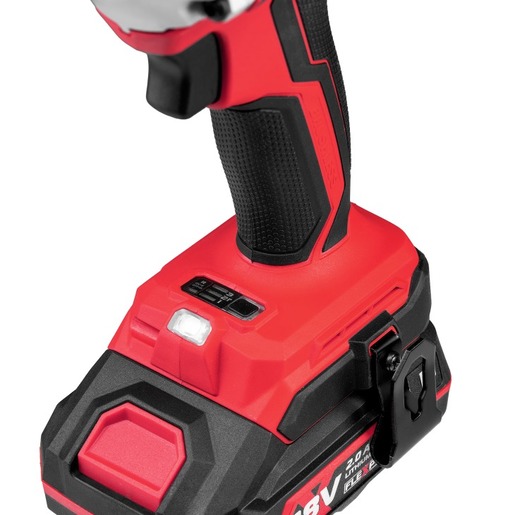 PRAKTIK TOOLS aku udarni odvijač PTQ0361, 18V FLEXPOWER, 400Nm, brushless, 1/2" četverokutni, SOLO