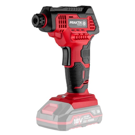 PRAKTIK TOOLS aku ručni kompresor PTQ141, 18V FLEXPOWER, 7 bar, 54m/s, 30 l/min, SOLO