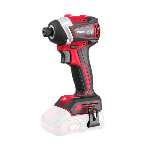 PRAKTIK TOOLS aku udarni odvijač PTQ0961, 18V FLEXPOWER, 230Nm, brushless, 1/4" hex, SOLO