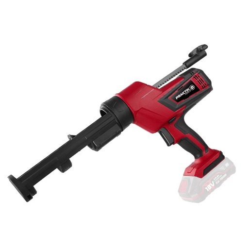 PRAKTIK TOOLS aku pištolj za patrone PTQ163, 18V FLEXPOWER, 4500N, 310 mL, 11 mm/s, SOLO