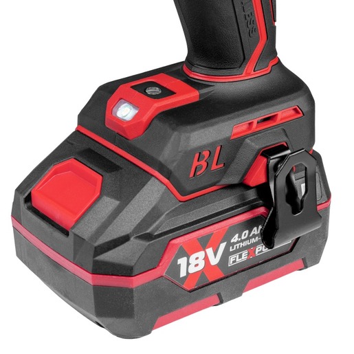 PRAKTIK TOOLS aku udarna bušilica PTQ153, 18V FLEXPOWER, 75Nm, brushless, SOLO