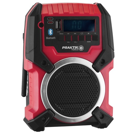 PRAKTIK TOOLS aku radio PTQ142, 18V FLEXPOWER, 8 W, FM, SOLO