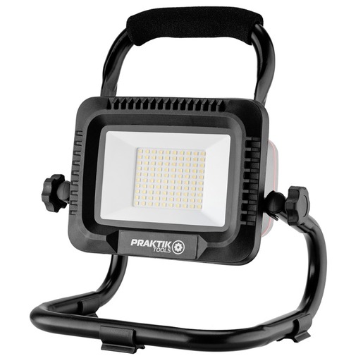 PRAKTIK TOOLS aku reflektor PTQ143, 18V FLEXPOWER, 36 LED, 2000 lm/5000 lm, 6500 k, SOLO