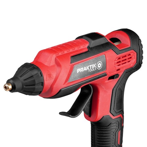 PRAKTIK TOOLS aku pištolj za vruće ljepljenje PTQ158, 18V FLEXPOWER, 190°C, vrijeme zagrijavanja 3 min., SOLO