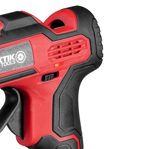 PRAKTIK TOOLS aku pištolj za vruće ljepljenje PTQ158, 18V FLEXPOWER, 190°C, vrijeme zagrijavanja 3 min., SOLO