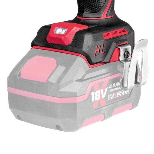 PRAKTIK TOOLS aku udarna bušilica PTQ154, 18V FLEXPOWER, 120Nm, brushless, SOLO