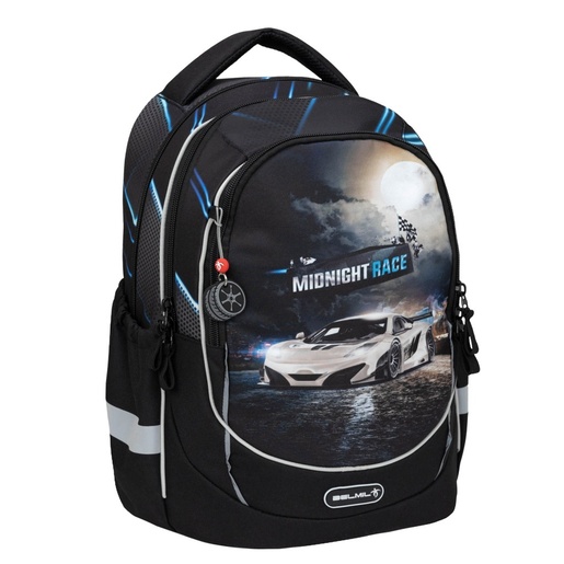 Školska torba, ergonomska, Belmil Leisure Plus Midnight Turbo