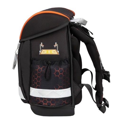 Školska torba, ergonomska, Belmil Classy Basketball Inferno