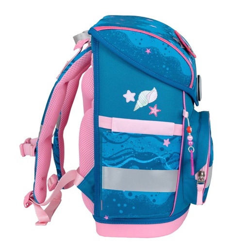 Školska torba, ergonomska, Belmil Compact with Patches Mermaid