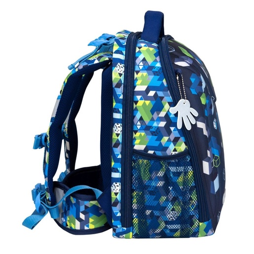 Školska torba, ergonomska, Belmil Sturdy Pixel Storm