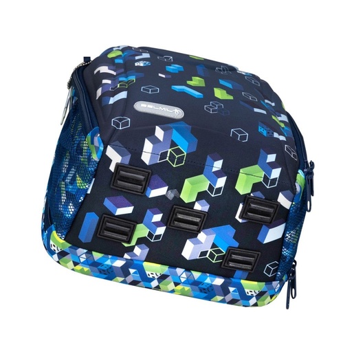 Školska torba, ergonomska, Belmil Sturdy Pixel Storm
