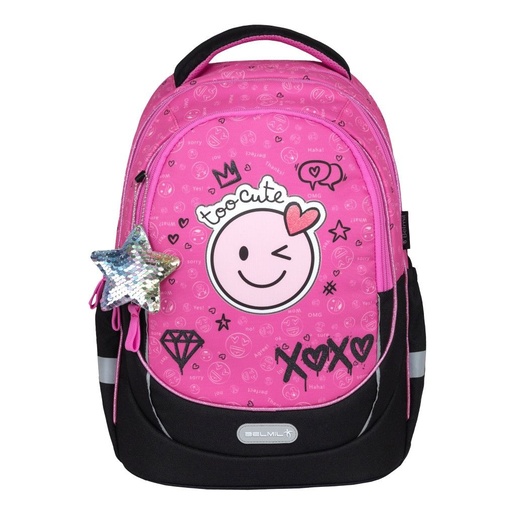 Školska torba, ergonomska, Belmil Leisure Plus World Smile