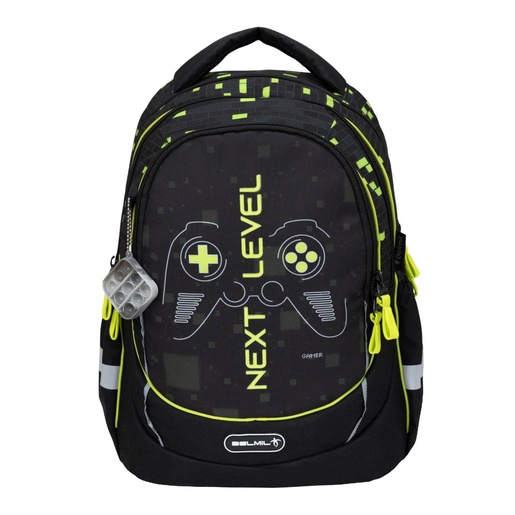 Školska torba, ergonomska, Belmil Leisure Plus Neon Play