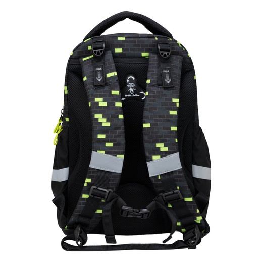 Školska torba, ergonomska, Belmil Leisure Plus Neon Play