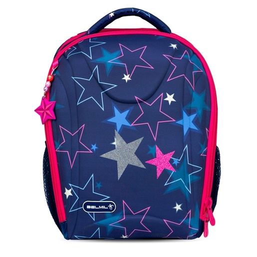 Školska torba, ergonomska, Belmil Sturdy Glitter Sky
