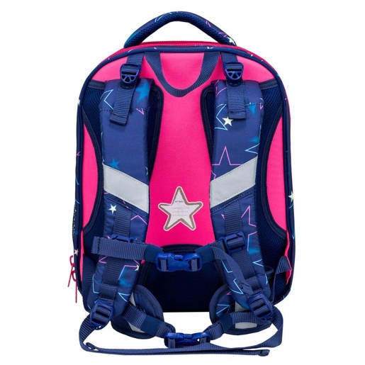 Školska torba, ergonomska, Belmil Sturdy Glitter Sky