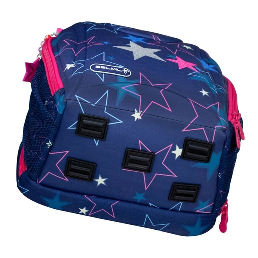 Školska torba, ergonomska, Belmil Sturdy Glitter Sky
