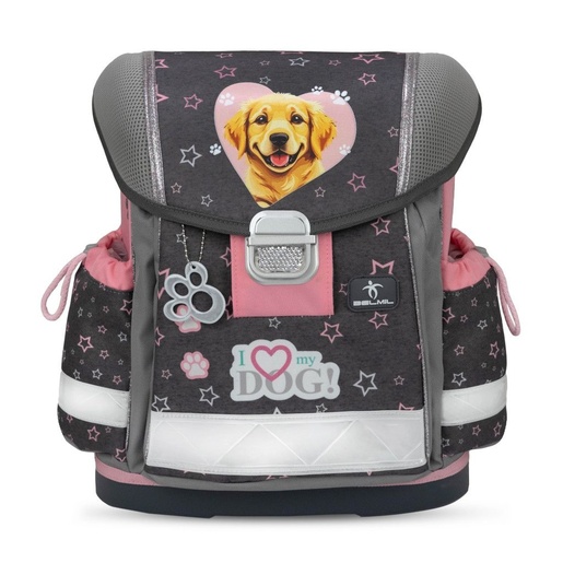 Školska torba, ergonomska, Belmil Classy Starry Paws