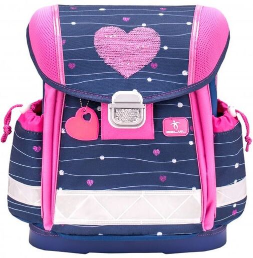 Školska torba, ergonomska, Belmil Simple Heart