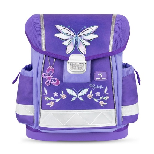 Školska torba, ergonomska, Belmil Classy Starlight Wings