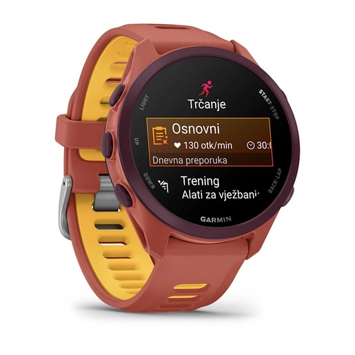 Garmin Forerunner 170 Music Red Pink/Mango, 010-03920-13, pametni sat