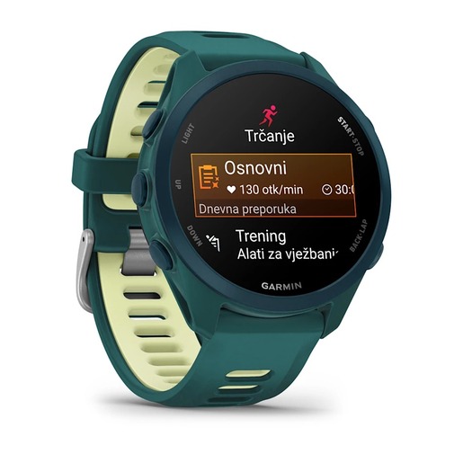 Garmin Forerunner 170 Music Teal Green/Citron, 010-03920-12, pametni sat