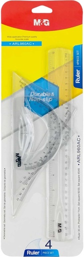 Geometrijski set Durable 1/4, M&G