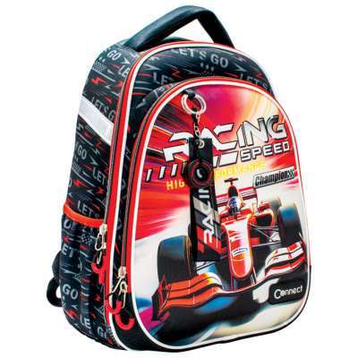 Školski ruksak, anatomski, Connect, XT F1 Racing