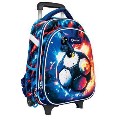 Školski ruksak, s kotačićima, Connect, Connect, XT Football