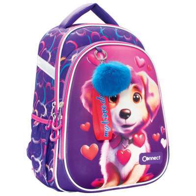 Školski ruksak, anatomski, Connect, XT Love Dog