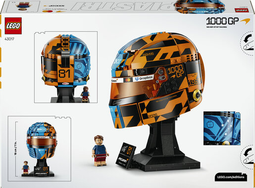 LEGO® Editions McLaren Mastercard F1® Team Oscar Piastri – kaciga 43017