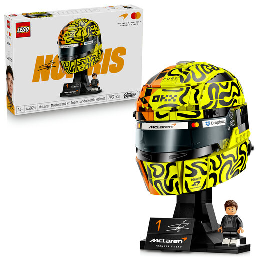 LEGO® Editions McLaren Mastercard F1® Team Lando Norris – kaciga 43023
