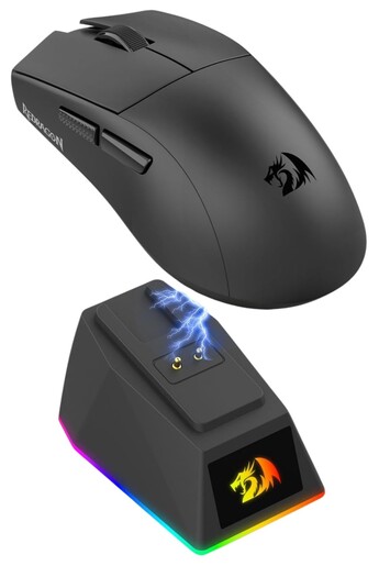 Redragon K1ng Ultra M999, gaming miš, bežični, 3200 DPI, crni