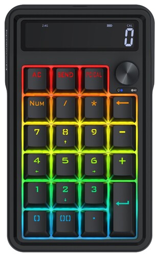 Redragon Cove K733-RGB-WL, mehanička gaming tipkovnica, numpad