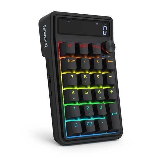 Redragon Cove K733-RGB-WL, mehanička gaming tipkovnica, numpad