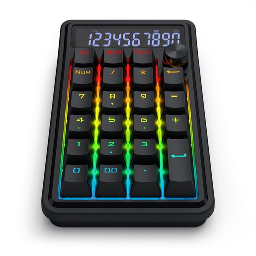 Redragon Cove K733-RGB-WL, mehanička gaming tipkovnica, numpad