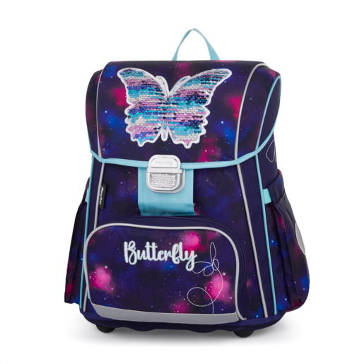Školska torba, anatomska, 3u1, Oxy, Premium Butterfly