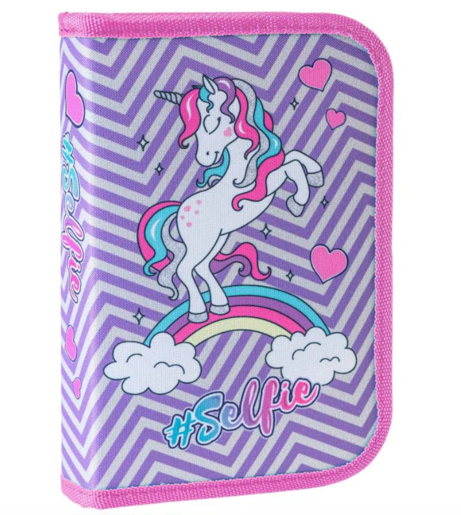 Pernica, puna, 1 zip, Decker, Unicorn Selfie