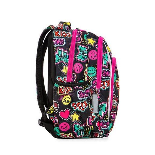 Školski ruksak, ergonomski, CoolPack, Strike S, Emoticons