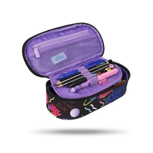 Pernica, prazna, 1 zip, Campus, Disney Stitch Black