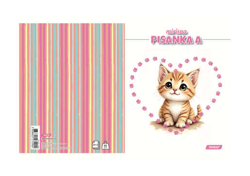 Pisanka A TARGET, B5 linije , 16 listova, meko izdanje