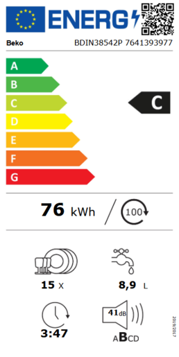 Beko perilica posuđa BDIN38542P