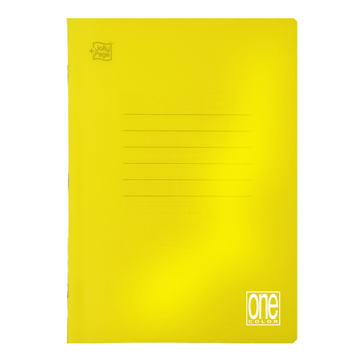 Set bilježnica One color, A4 linije, 42 listova, meki uvez, 10 KOM
