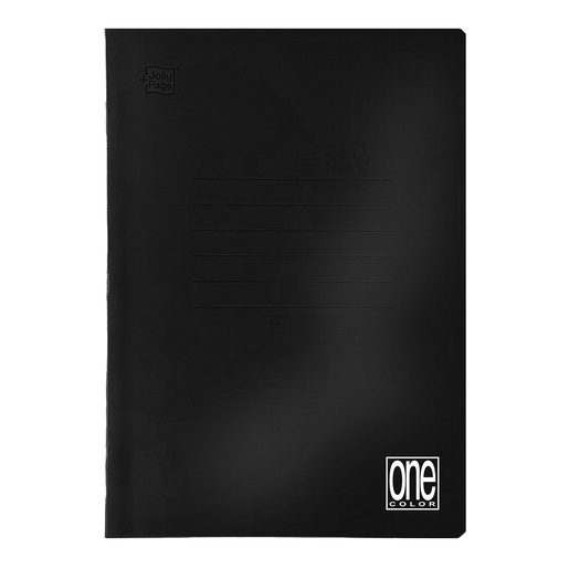 Set bilježnica One color, A4 linije, 42 listova, meki uvez, 10 KOM
