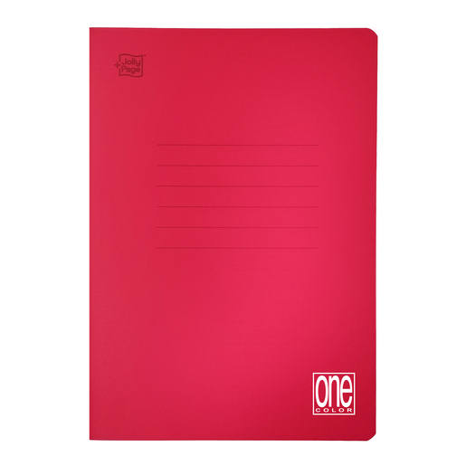 Set bilježnica One color, A4 linije, 42 listova, meki uvez, 10 KOM