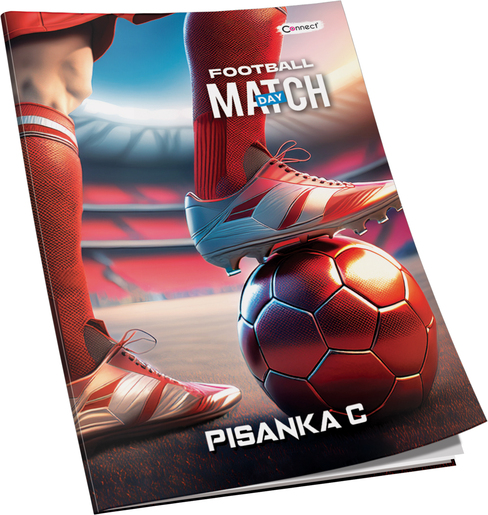 Pisanka C za 2 i 3 razred Connect Boy+ Soft, B5 linije, 32 listova, meki uvez