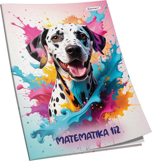 Pisanka matematika za 1 i 2 razred Connect Girl+ Soft, B5 kvadratići, 32 lista, meki uvez