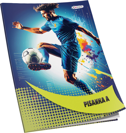 Pisanka A Premium Connect Boy, B5 linije, 16 listova, meki uvez