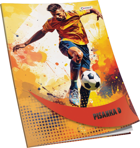 Pisanka D Premium Connect Boy, B5 linije, 48 listova, meki uvez